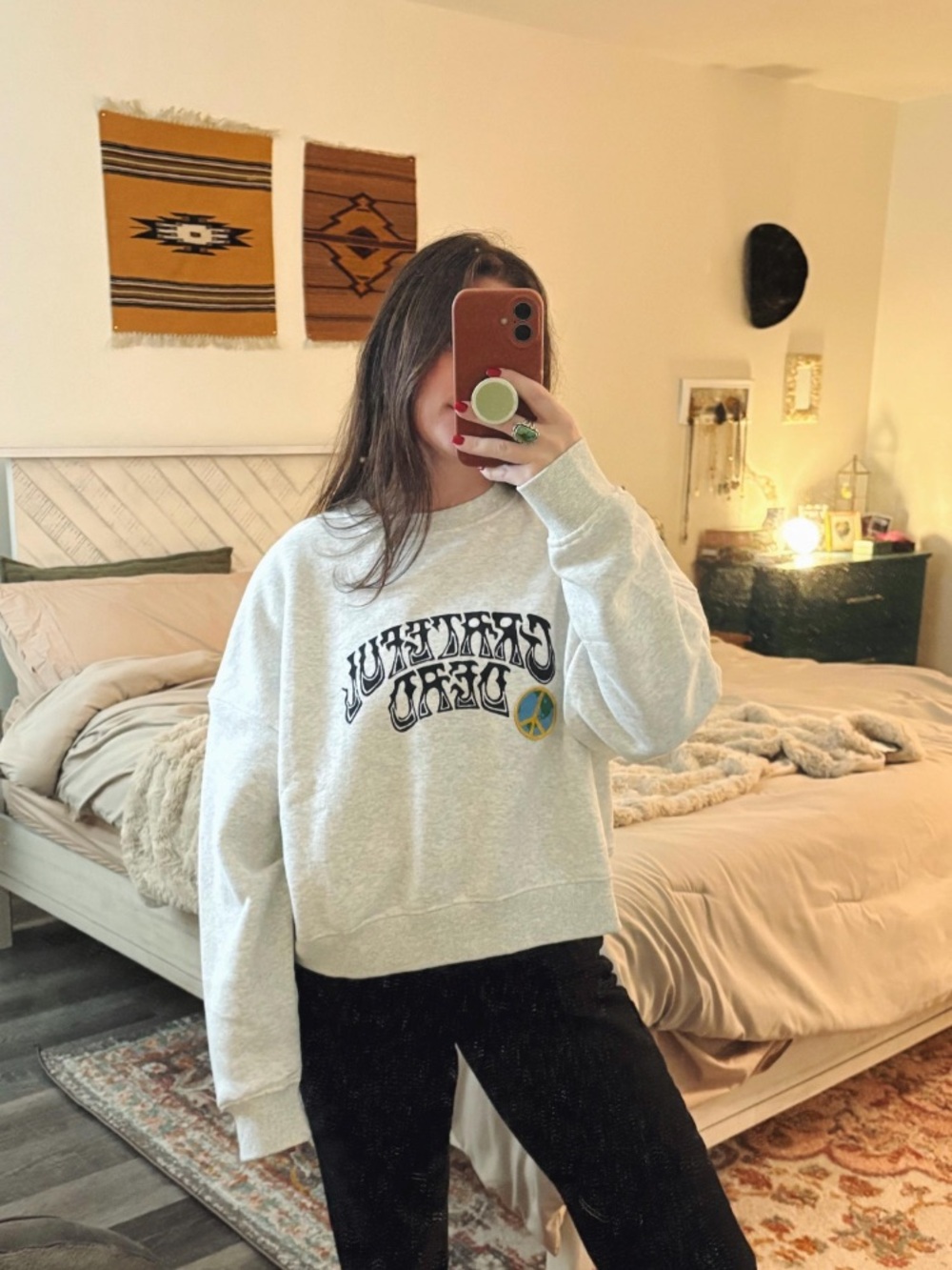 Cropped Grateful Dead Sweatshirt